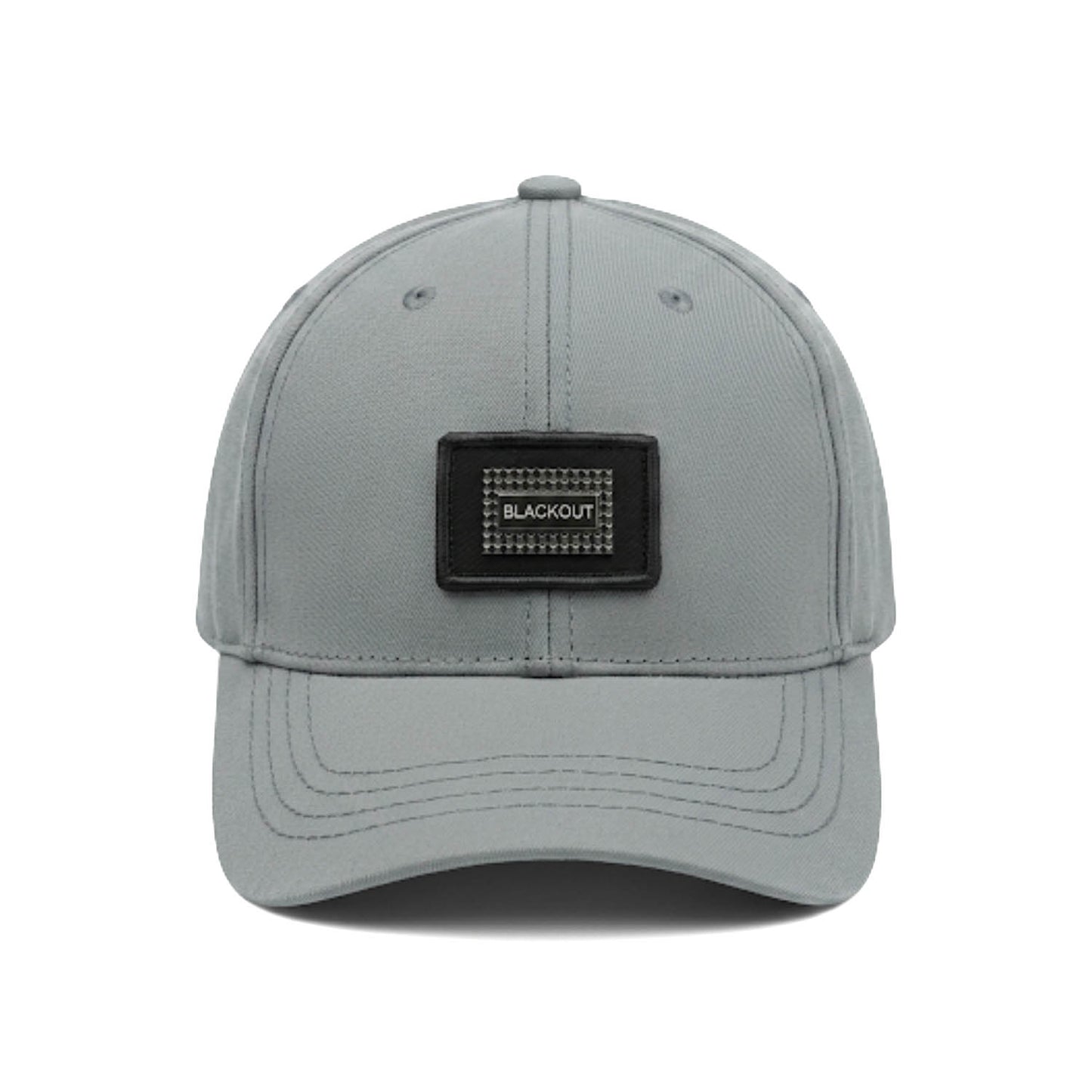 Casquette BillSurf - Édition "Blackout Métallique" (Grise)