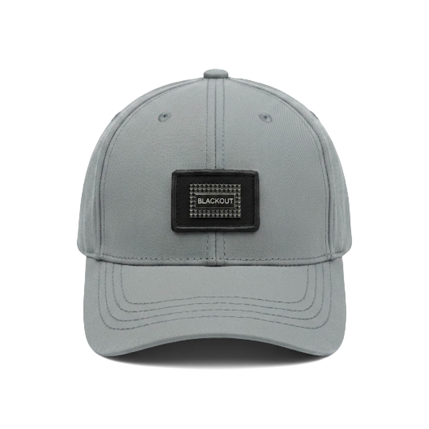 Casquette BillSurf - Édition "Blackout Métallique" (Grise)