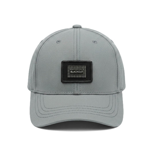 Casquette BillSurf - Édition "Blackout Métallique" (Grise)