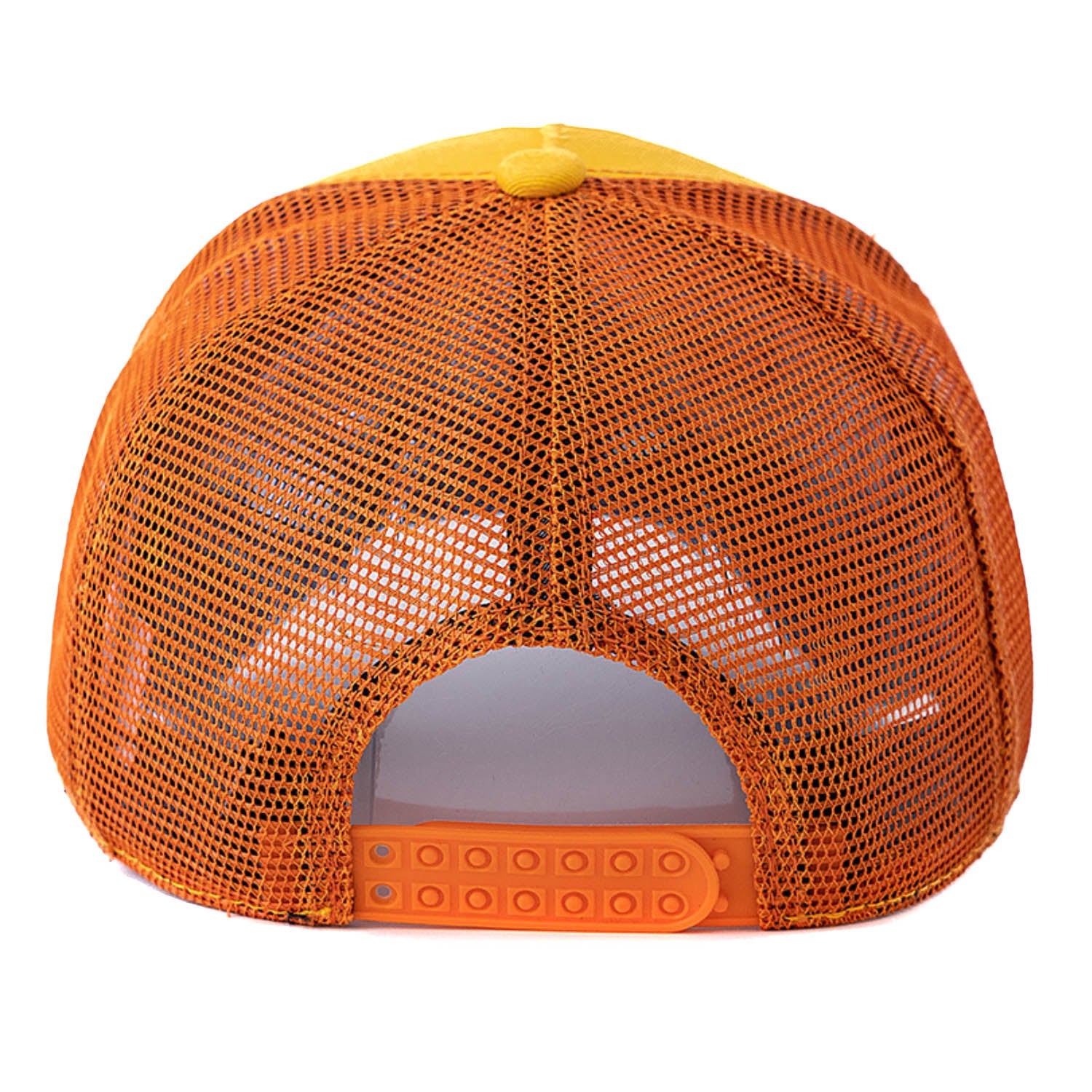 Casquette Trucker Vintage Station Fashion Heritage (Jaune/ Bleue)