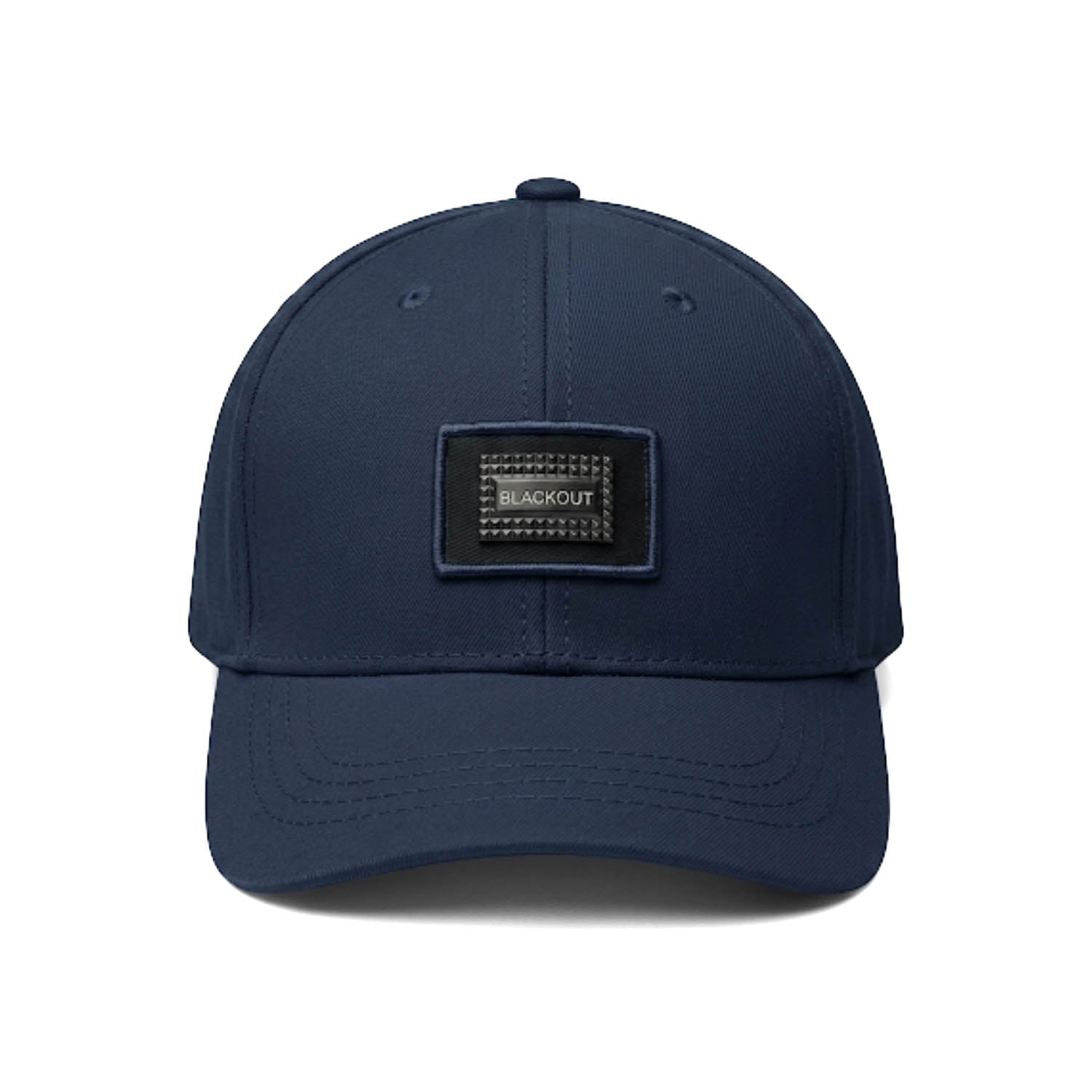 Casquette BillSurf - Édition "Blackout Métallique" (Bleu Nuit)