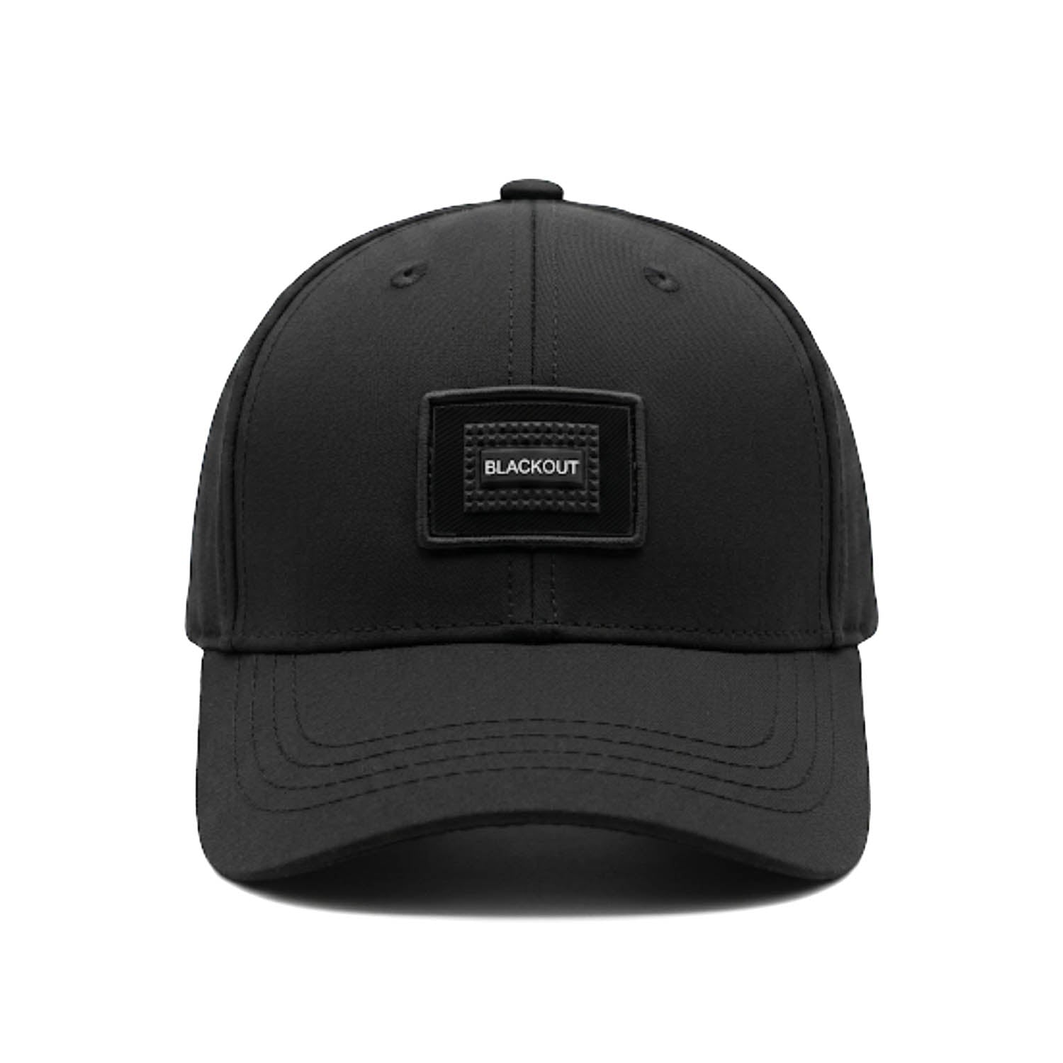Casquette BillSurf - Édition "Blackout Métallique" (Noire)
