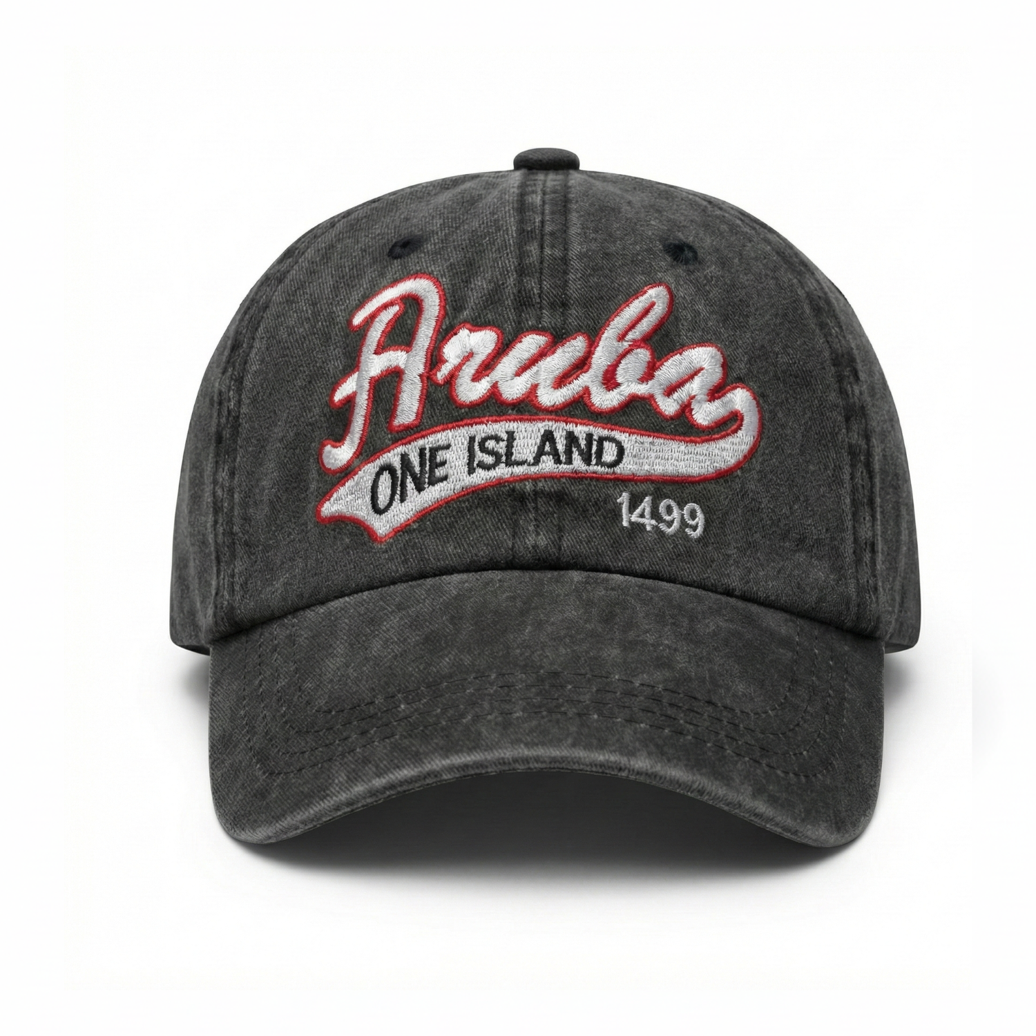 Casquette Vintage Aruba Island (noire)