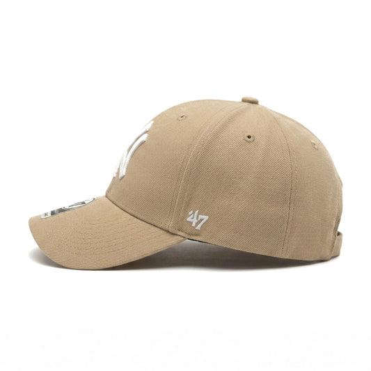 Casquette '47 Brand "MVP" / NY Yankees (Beige / Blanc)