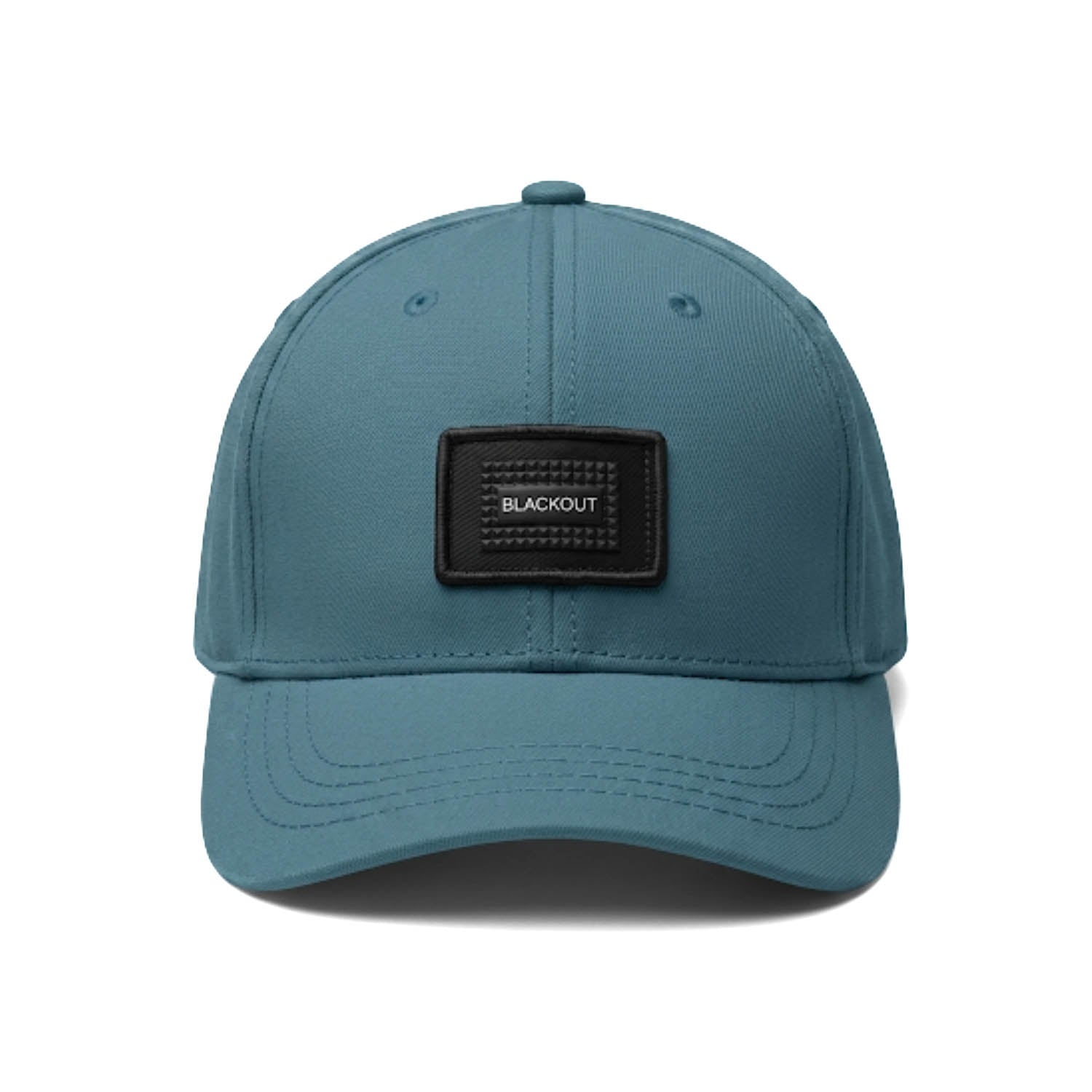 Casquette BillSurf - Édition "Blackout Métallique" (Bleu Canard)