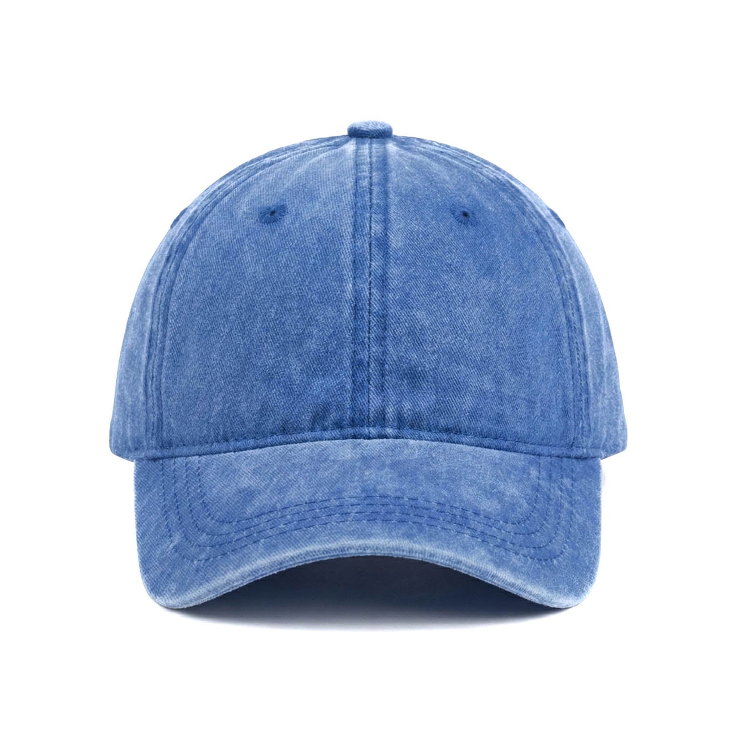 Casquette Vintage Simple (Bleu délavé)